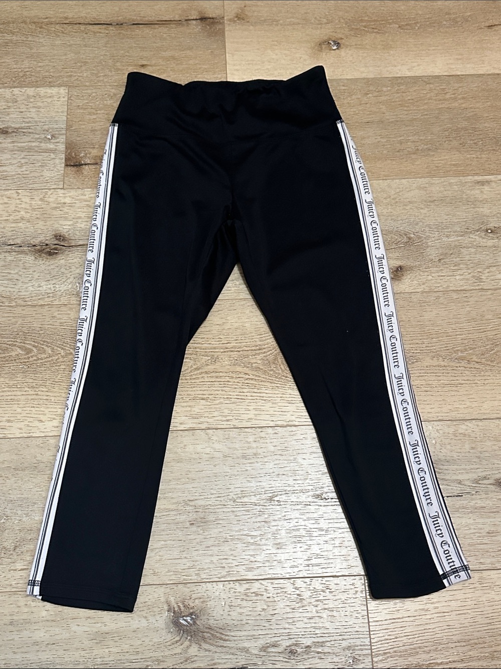 Juicy Couture Black Side-Strip Leggings
